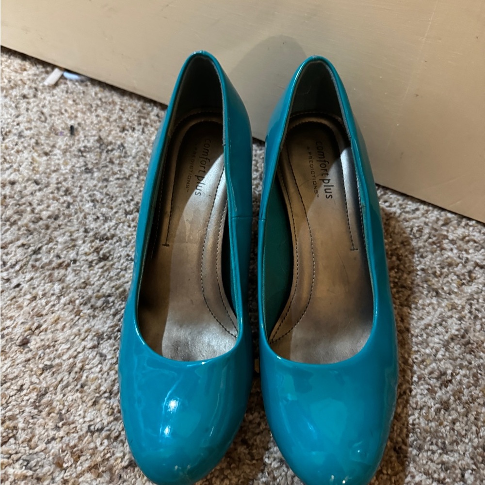 Comfort Plus by Predictions Teal Heels